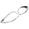KUAFU Pair Headlight Bezel Compatible with 2001-2017 Freightliner Columbia Replacement