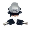 Ignition Switch Lock with 2*Keys Compatible with Harley-Davidson Road King