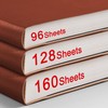 RETTACY Notebook B5 Lined, Thick Diary with 320 Numbered Pages,