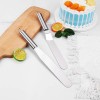 Espatula Alisadora Pasteles Reposteria De Acero Inoxidable