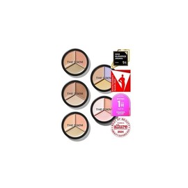 [Multi Concealer] The Saem Cover Perfection Triple Pot Concealer / [멀티 컨실러] 더샘 커버 퍼펙션 트리플 팟 컨실러