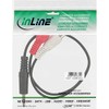 InLine® Audio cable, InLine®, 2x RCA F to 3,5mm M