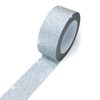 GT-029 Glitter Tape, Silver, Fine Glitter, Decoration, Wrapping, Seal, Present,