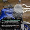Lorbaber Motorcycle Windshield Windscreen Wind Deflector Double Bubble Flyscreen Sports