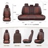Coverado Leather Seat Cover Front, Universal Covers for Cars, Waterproof