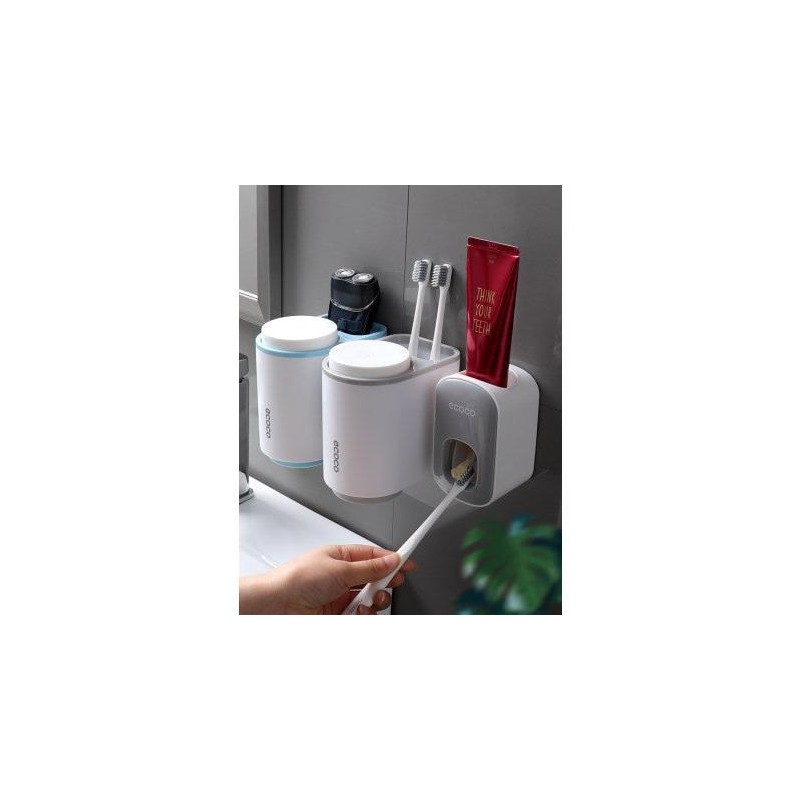 Automatic Toothpaste Dispenser - Color: Grey