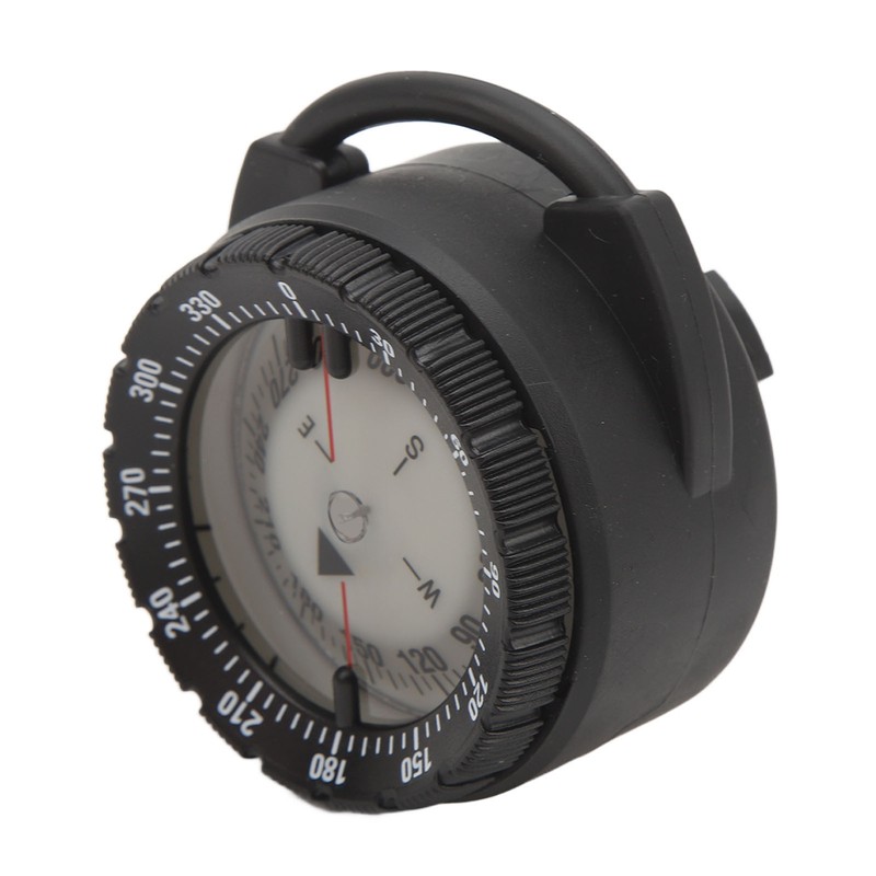 50M Underwater Diving Compass Luminous Magnetic Waterproof Pipe Clamp Diving