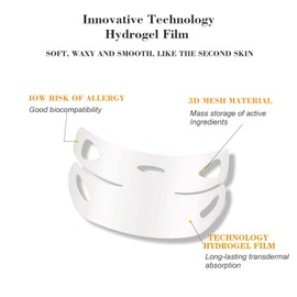 APPTI Double V Shape Chin Reducer Face Lifting Mask, Firming Tightening Facial Mask Chin Up Patch V Line Lifting Mask for Women Men Face and Neck Slimmer 5 Pieces