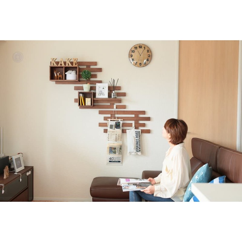 Osmac KB-1DB Wall Hanging Storage, Can Be Attached to Walls,