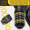 BOLEi Bicycle Lock with Combination Code 12 mm/120 cm I