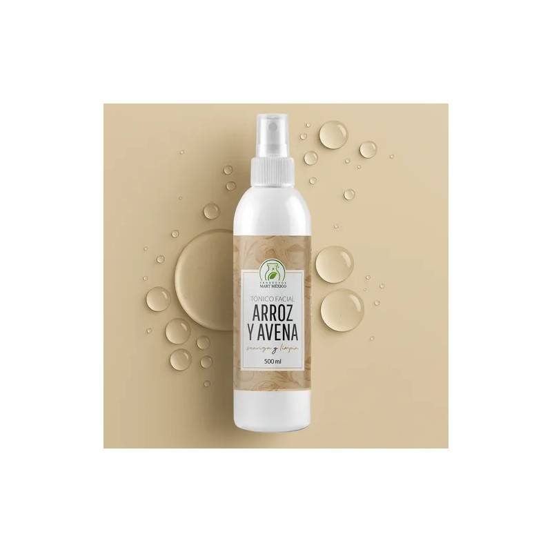 Tónico Facial De Arroz & Avena Anti Manchas (500ml)