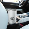 12 Cylinders Co Logo Simple Car Lovers Stainless Steel Insulated