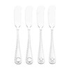 Towle Living Antigua Frost Spreaders, Set Of 4, Stainless Steel