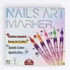 Sister Baek Eok Nail drawing pen art pen 12 color