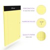 Alitte 5x8 Small Notebooks – 12 Pack Narrow Ruled, Yellow