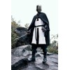 Runcati Mens Medieval Crusader Knights Tunic Renaissance Warrior Templar Cosplay