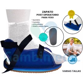 Gambimedic Zapato Ferula Para Yeso Bota Comoda Fractura Post Operatorio