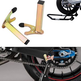 Motorcycle Stand Claw Holder, Bracket for Motorcycle Claw, Fork Mount for Mounting Stand, Motorcycle Stand Hook, Rear Stand for Motorcycle Lifter, Motorcycle Stand, Load Capacity up to 400 kg (1 Pair)