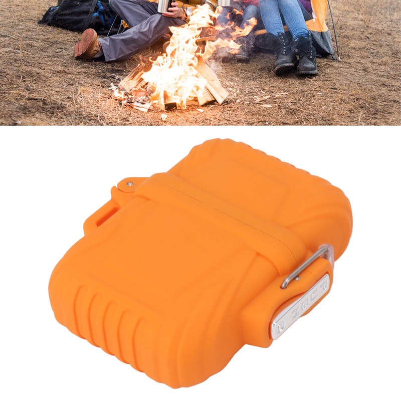 2PCS Torch Lighter Case IP56 Waterproof Safe Portable Torch Lighter