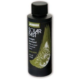 Jacquard SolarFast Dye - 4oz - Avocado - Create Remarkably Detailed Photographs, Photograms, and Shadow-Prints on Paper or Fabric - Made in USA