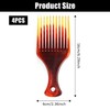 4 Pieces Combs, Anti-Static Comb, Retro Comb, Wide Toothed Comb