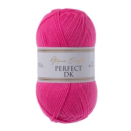 Utopia Crafts DK Double Knitting Yarn, 100g (Raspberry Rose)