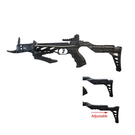 Rogue 80 Pound Self-Cocking Pistol Crossbow Package (Pistol Crossbow + Foregrip + 3 x Bolts)