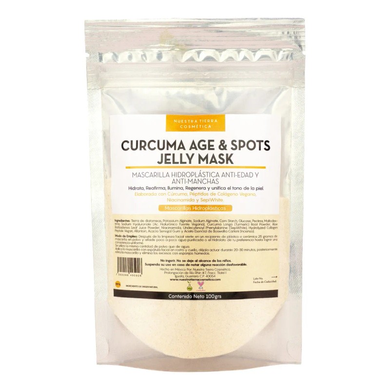 Mascarilla Hidroplastica Curcuma Spots Jelly
