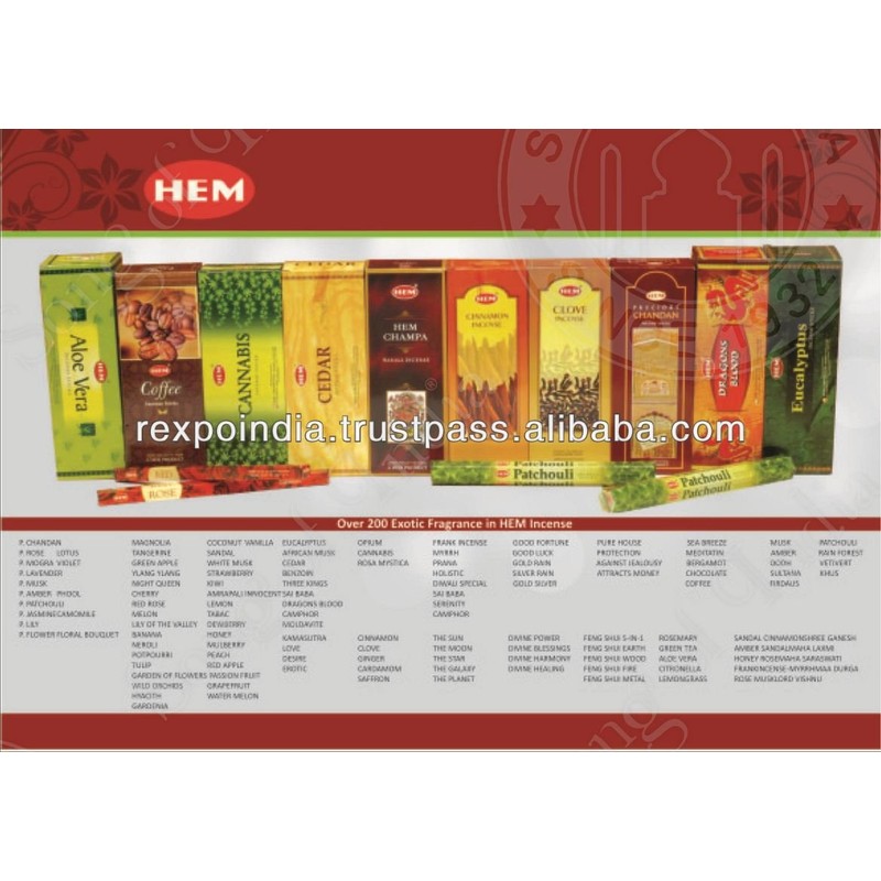 1 X Hem Precious Jasmine Incense Sticks 120ct