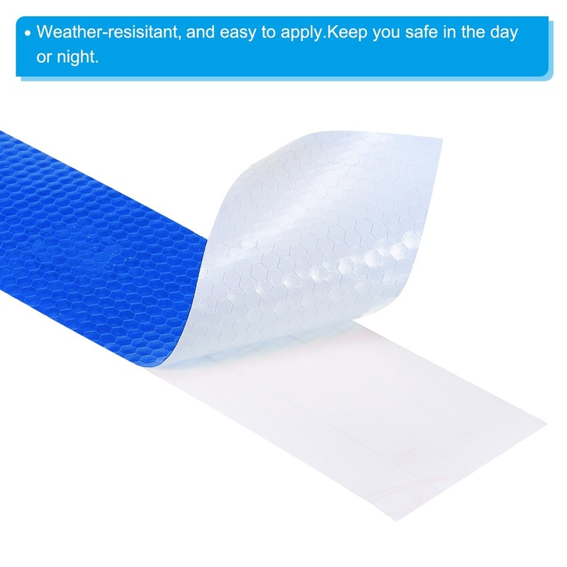 PATIKIL Reflective Tape, 3 Pack 2IN x 10FT Waterproof Self-Adhesive