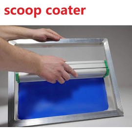 Scoop Coater Emulsion Scoop Coater Scoop Coater Screen Printing Dual Edge Aluminum-8 In/20.4cm