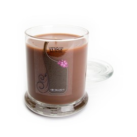 Chocolate Fudge Brownie Candle - Medium Brown 10 Oz. Highly Scented Jar Candle - Made with Natural Oils - Bakery & Food Collection
