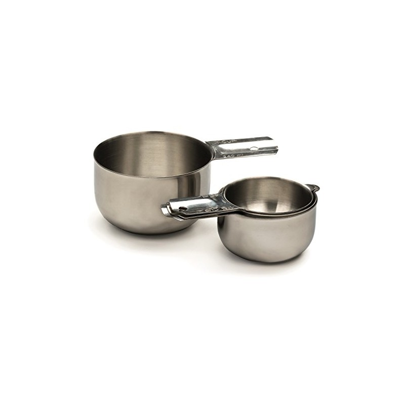 RSVP International Endurance Stainless Steel Measuring Cups, Set of 4