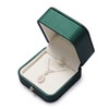 Papten Leather Necklace Boxes Jewelry Gift Pendant Box Elegant Necklace