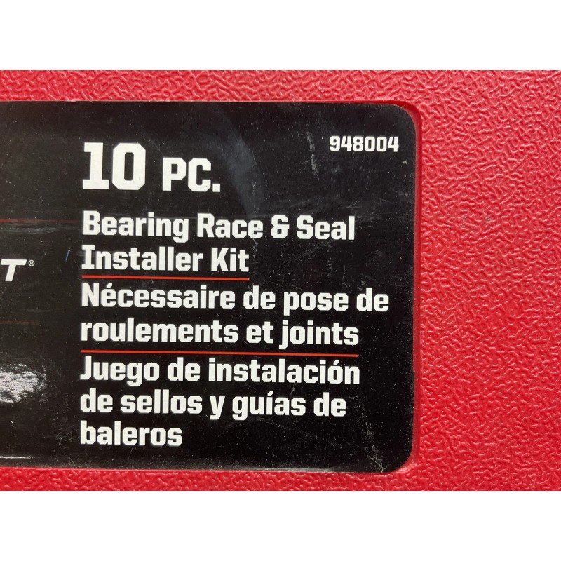 Powerbuilt 948004 10-Piece Bearing And Race Installer Kit Tool Set