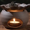 Ceramic Tea Roaster Loose Leaf Tea Warmer Tea Fragrance Roasting