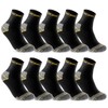 Sockenkauf24 10 Pairs Men's Work Socks Cotton Short Socks Work