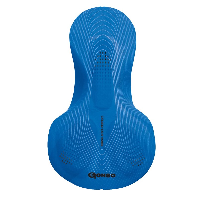 Gonso Men's SITIVO BIB Bib Shorts, Black/Skydiver, L