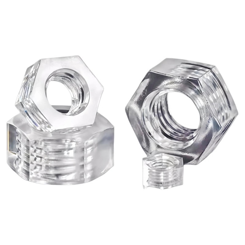 happinesspark PC (Polycarbonate) Acrylic Plastic Transparent Metric Phillips Pan Head