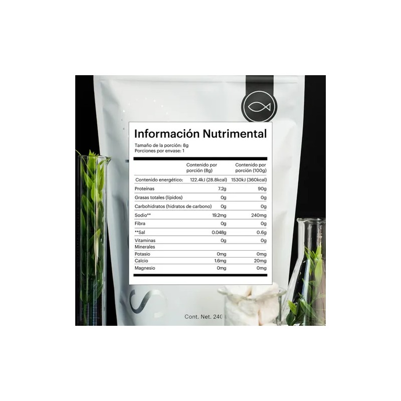 Sesen Marino Colageno Hidrolizado C/ Peptidos Bioactivos Sin Sabor