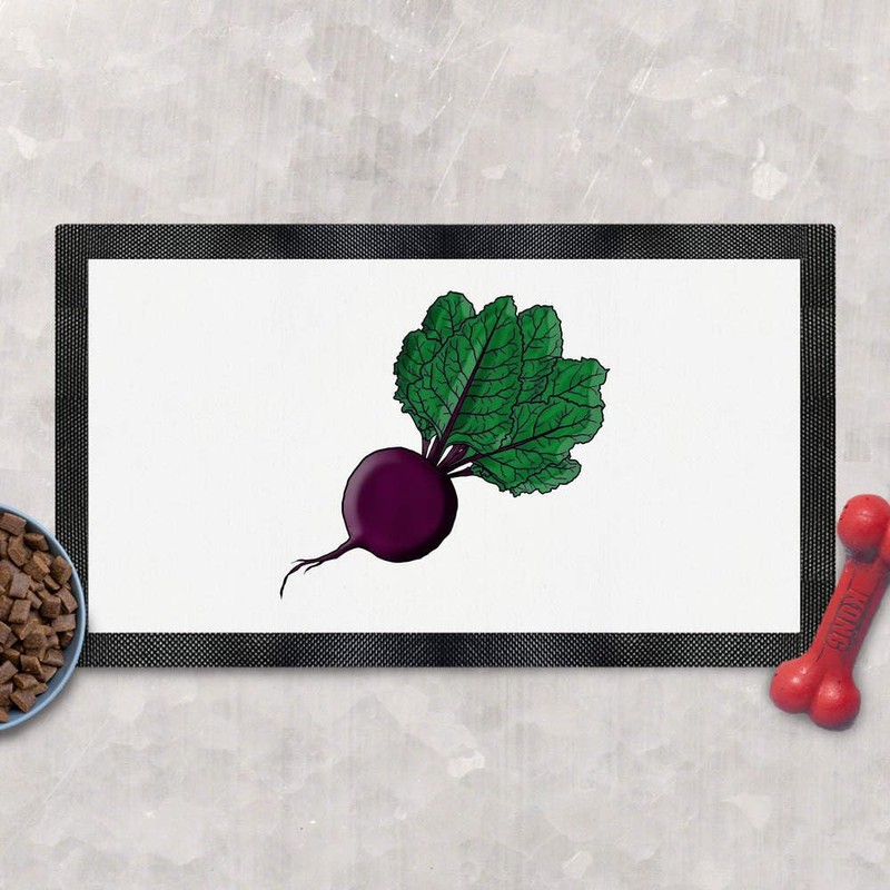 'Fresh Beetroot' Pet Feeding Mat (PM00010365)