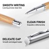 WEMATE Luxury Rollerball Pen Set, Extra 2 Refills (1 Black