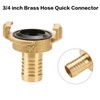 oumuik Coupling (3/4 inch) quick coupling hose piece, high pressure