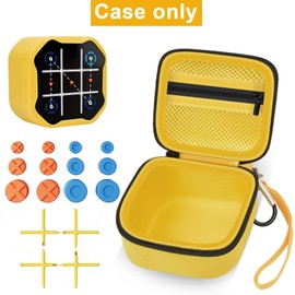 GWCASE GWCASE Case Compatible with GiiKER Tic Tac Toe Bolt Game 3-in-1 Handheld Puzzle Console, Fidget Toys Board Games Storage Organizer Holder Box for Kids and Adults (Bag Only)