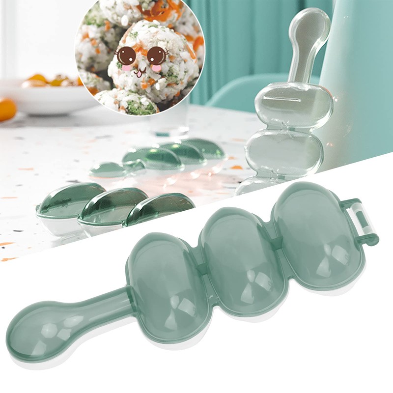 DIY Rice Ball Mould, Rice Ball Shaker Easy to Clean