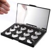 Allwon Empty Magnetic Eyeshadow Makeup Palette with 12 Pieces 26
