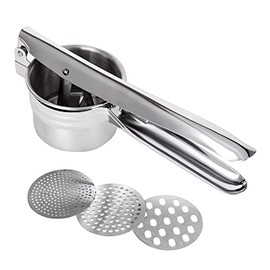 Pop Frog Potato Masher, Raspotato Masher, Hand Masher, Long Potatoes, Stainless Steel, Commercial Use, Potatoes, Montblanc, Konjac, Potato Crusher, Chopping, Squeezer, Fruits, Vegetables, Manual