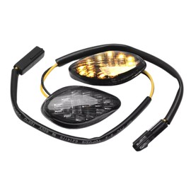 CBR Smoke LED Turn Signal Mirror Block Plate for Honda CBR600RR (03-05) CBR929RR (00-01) CBR954RR (02-03)