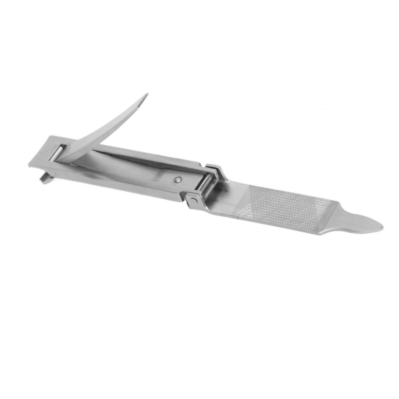 Nail Care Clipper Cutting Folding Stainless Steel Portable Ultra Thin
