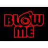 Egl Red blow me turbo decal vinyl Boost JDM import